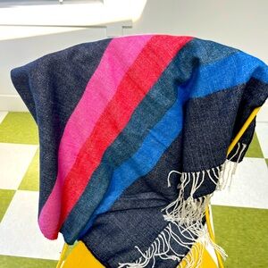 Funky shawl scarf 27”x74” Wrap